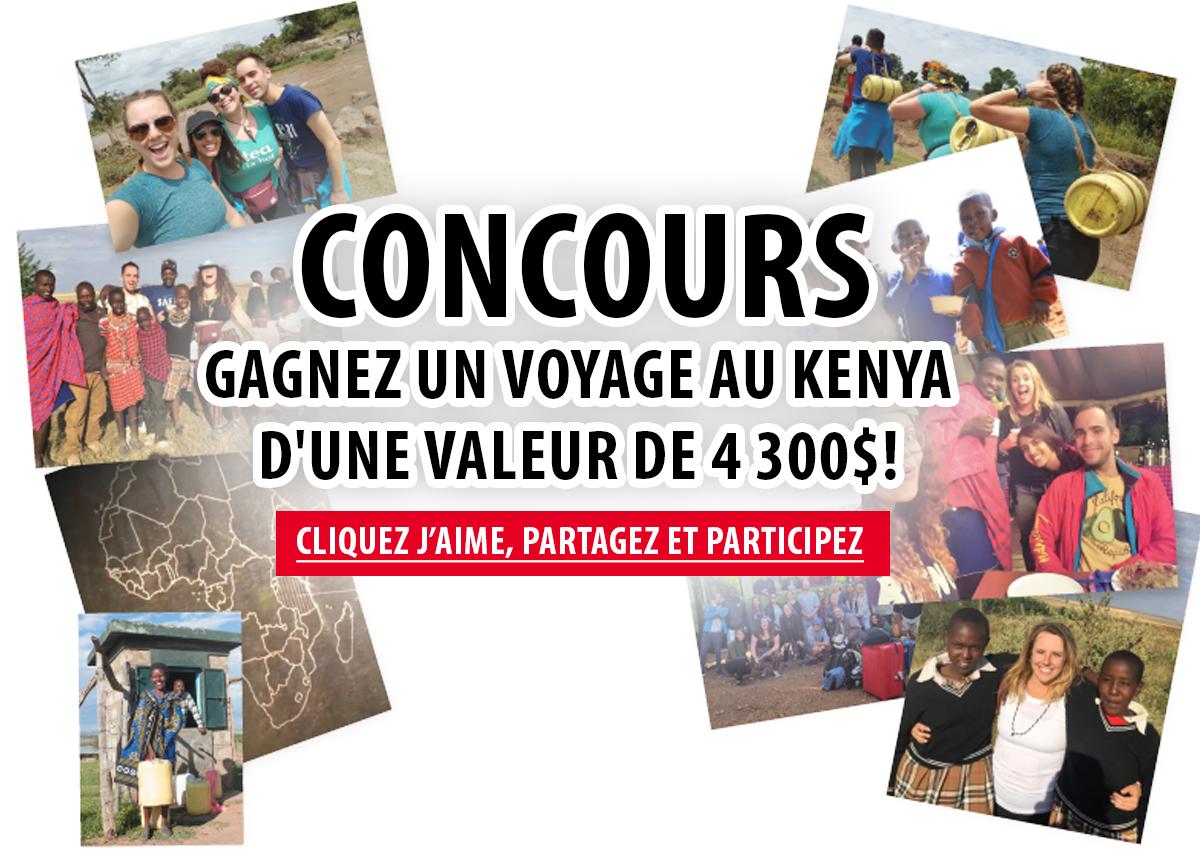 Concours: Gagnez un voyage au Kenya d'une valeur de 4 300$!