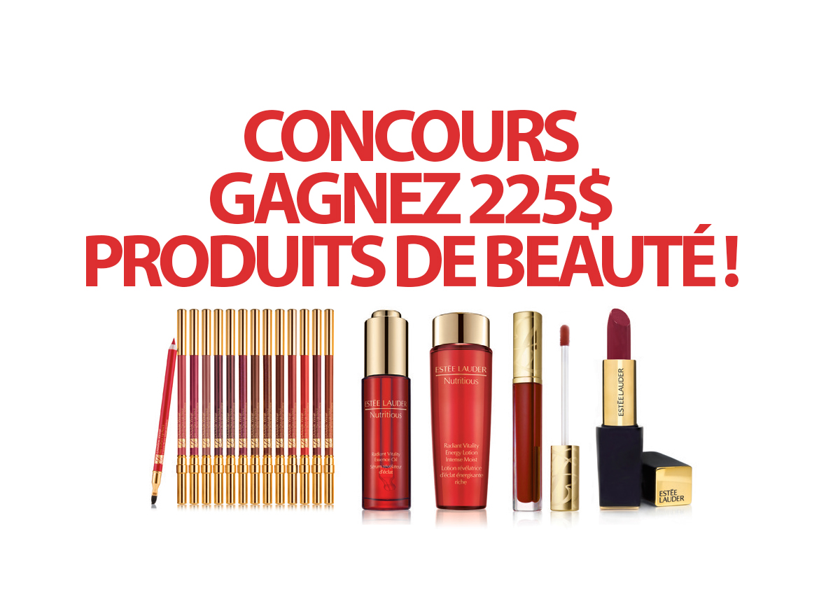 Concours : Gagnez un ensemble cadeau de produits de beauté de 225$!