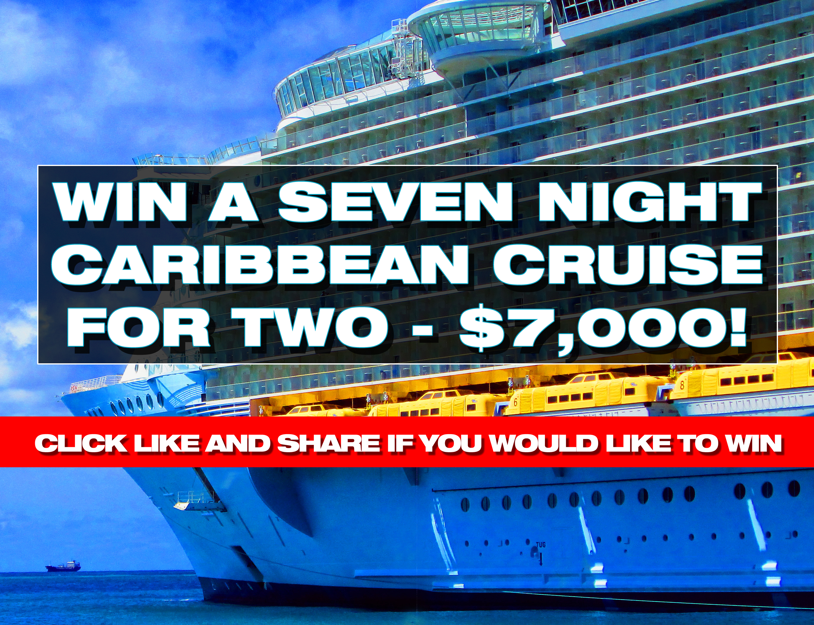 Expedia Contest: Win a seven night Caribbean cruise for two! -- Like our Page