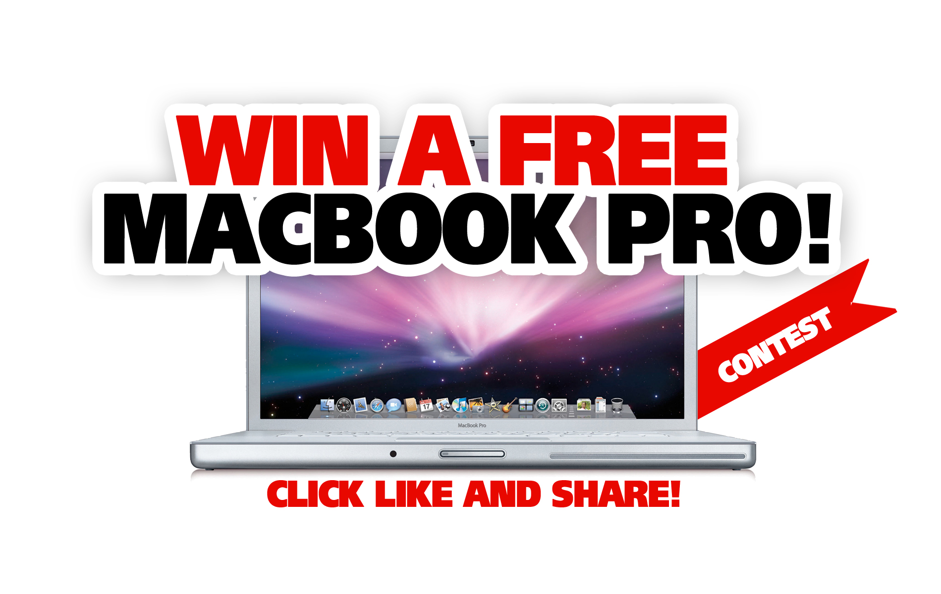 Contest: WIN A FREE MACBOOK PRO! -- Like and Share if you would like to WIN!