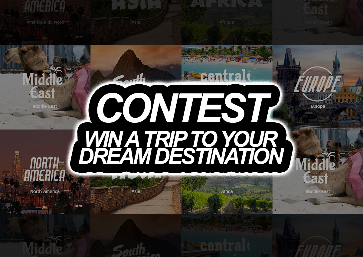 Sweepstakes: Win A Trip For 2 To A Destination Of Your Choice!