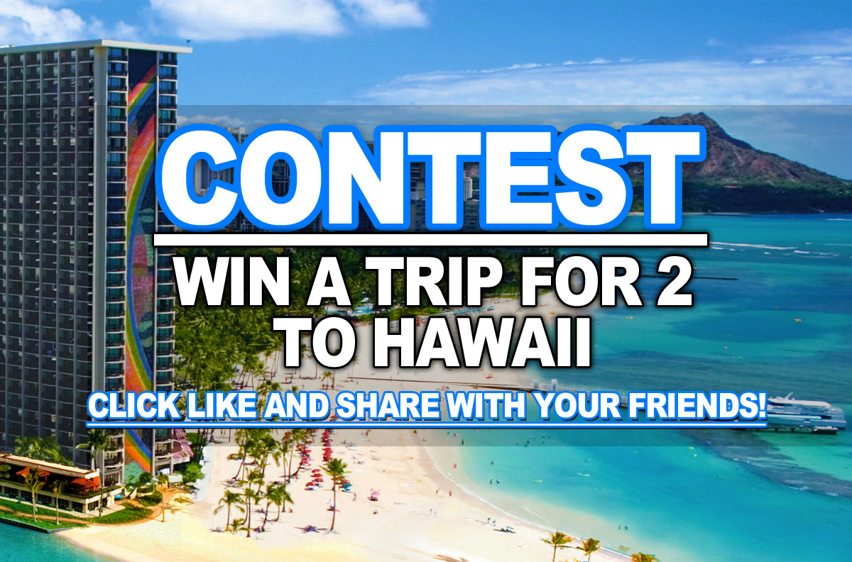 Contest Win a trip for 2 to Hawaii! (4,800 CAD)