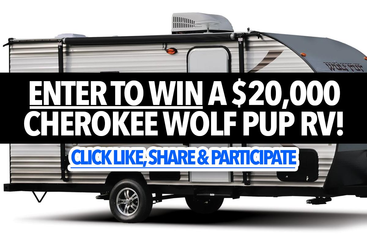 Sweepstakes: Enter to WIN a $20,000 RV!