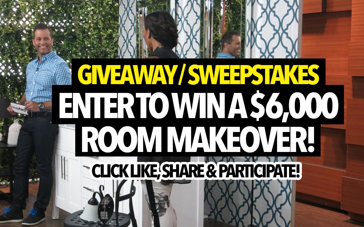 Enter to win a $6,000 room makeover!