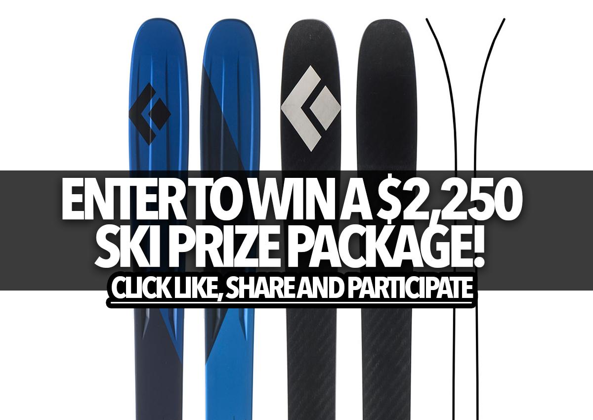 Contest Enter to win a 2,250 ski prize package!